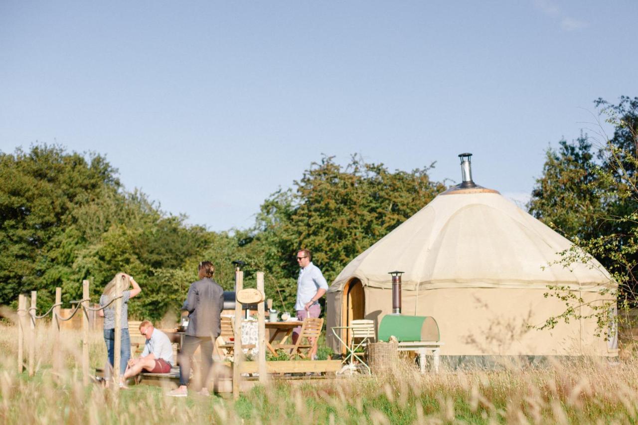 Yurtshire Fountains - Wensley Yurt Villa Рипън Екстериор снимка